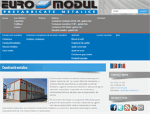 Tablet Screenshot of containere-modulare.eu